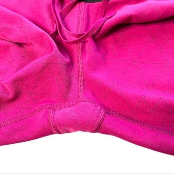 Nike Relay Dri Fit Tight Crop Legging Small Pink - Picture 4 of 7